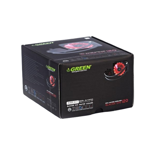 خنک کننده مایع پردازنده گرین مدل Green Glacier GLC120 EVO