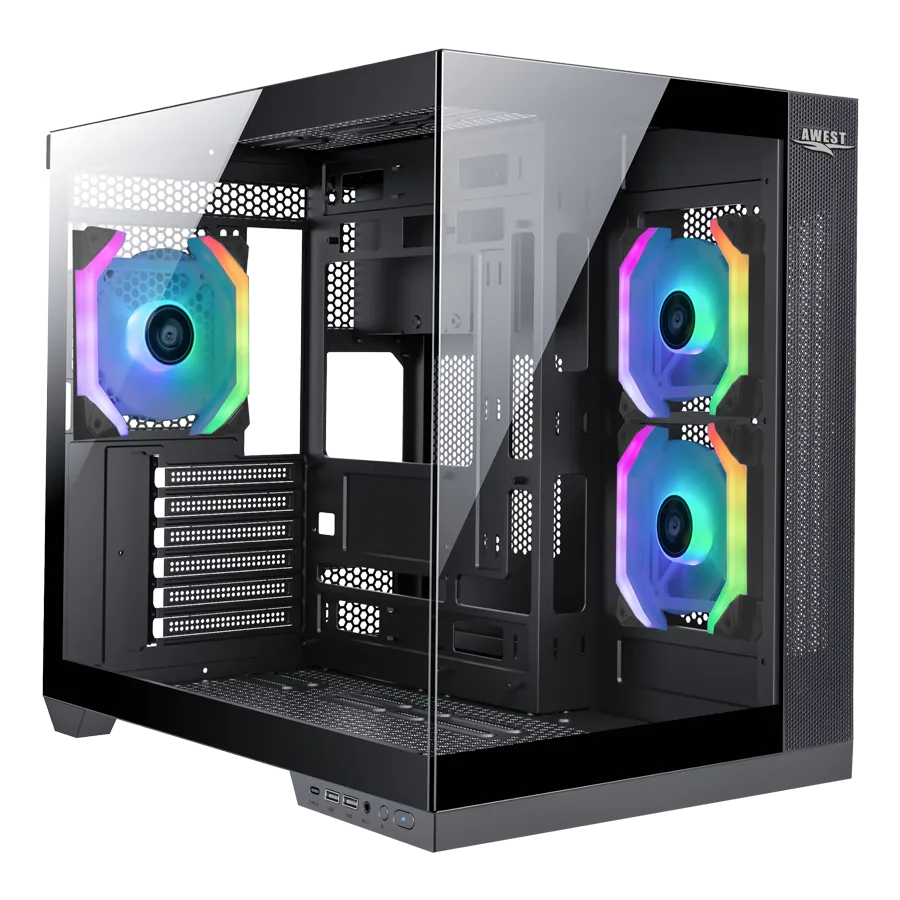 کیس کامپیوتر اوست مدل Awest GT-AQ12-MB