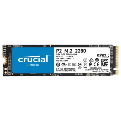 Crucial P2 NVMe PCIe M.2 2280 500GB
