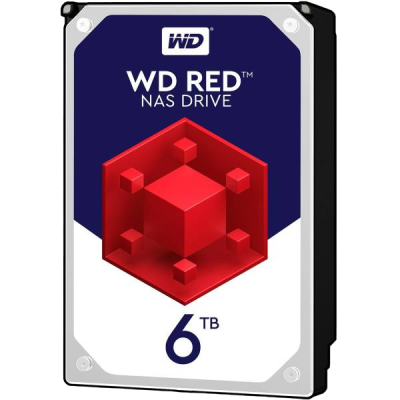 Western Digital HDD WD60EFAX Red 6TB Internal Hard Drive