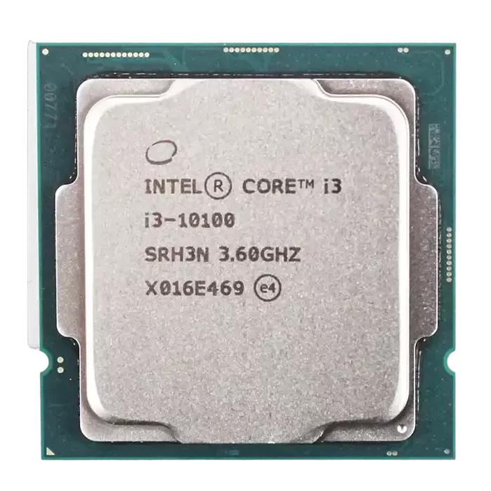 پردازنده مرکزی بدون باکس اینتل مدل Intel Core i3-10100 TRAY CPU