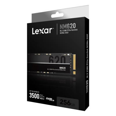 Lexar NM620 256G M.2 NVMe SSD Drive