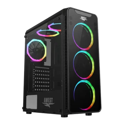 Awest GT-AV05-BG ARGB ATX Computer Case