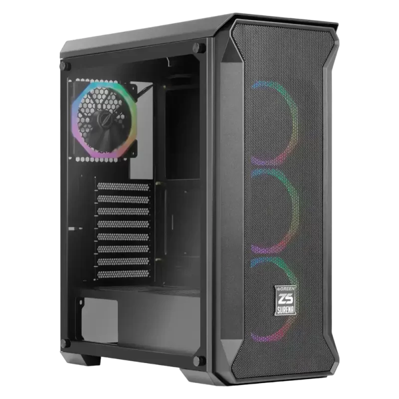 Green Z5 SURENA RGB Computer Case