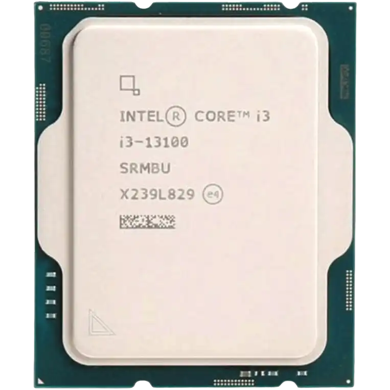 Intel Core i3-13100 Raptor Lake LGA1700 13th Gen Tray Processer