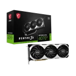 MSI RTX 4070 Ti VENTUS 3X 12G OC GDDR6X Graphics Card