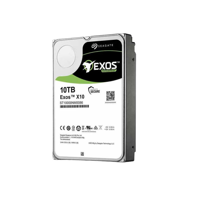 Seagate Exos ST10000NM0086 Internal Hard Drive - 10T