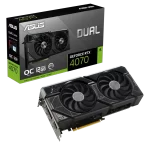 ASUS Dual RTX 4070 O12G Black