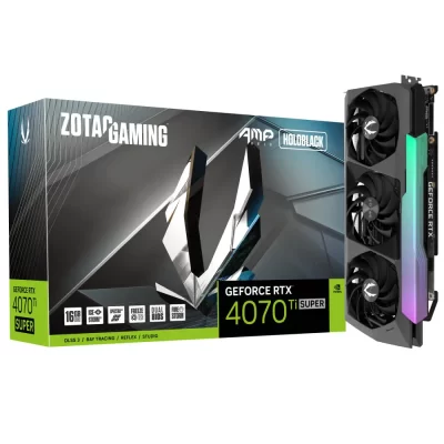 ZOTAC GAMING GeForce RTX 4070 Ti SUPER AMP HOLO