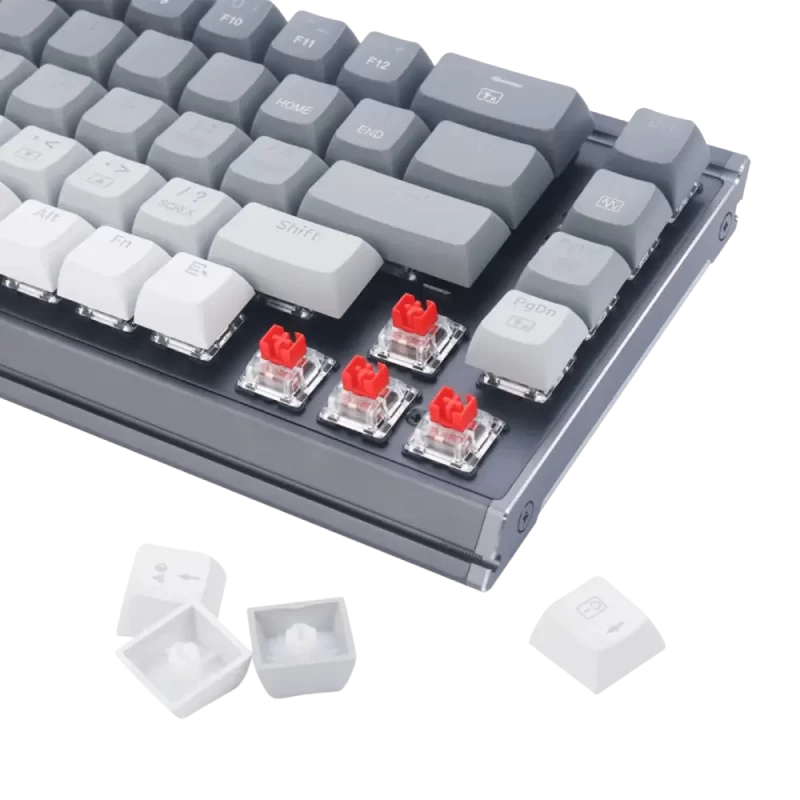 Redragon Shaco K641 Pro Wireless Grey White