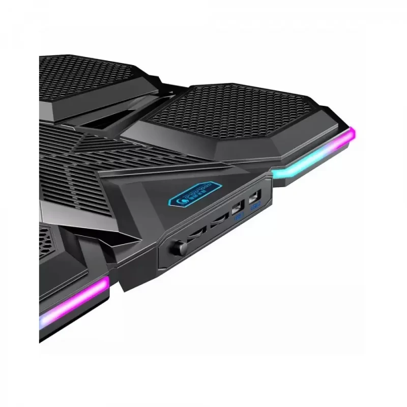 CoolCold F7 - Blue LED Laptop Cooling Base