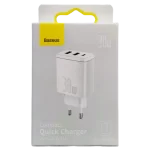 Baseus Compact Quick Charger 30W EU White