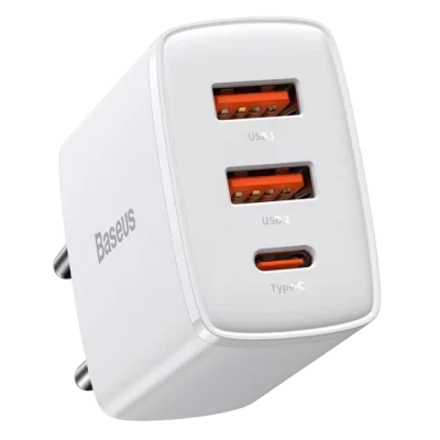 Baseus Compact Quick Charger 30W EU White