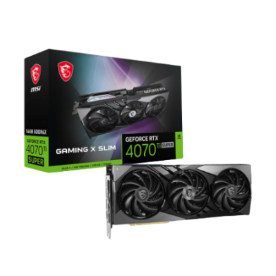 MSI RTX 4070 Ti SUPER 16G GAMING X SLIM