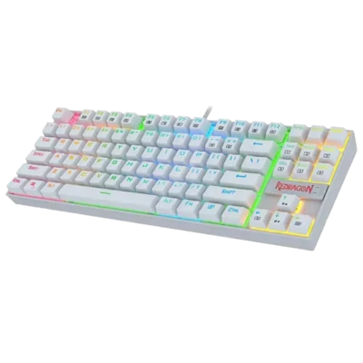 کیبورد گیمینگ ردراگون مدل Redragon Kumara K552 RGB White