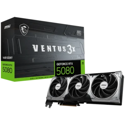 کارت گرافیک ام اس آی مدل MSI RTX 5080 VENTUS 3X OC 16GB