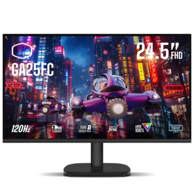 مانیتور 24.5 اینچ کولر مستر مدل Cooler Master GA25FC