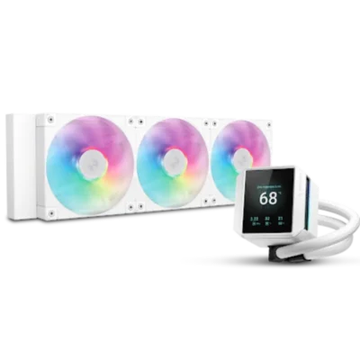 خنک کننده مایع پردازنده دیپ کول مدل DeepCool MYSTIQUE 360 ARGB White