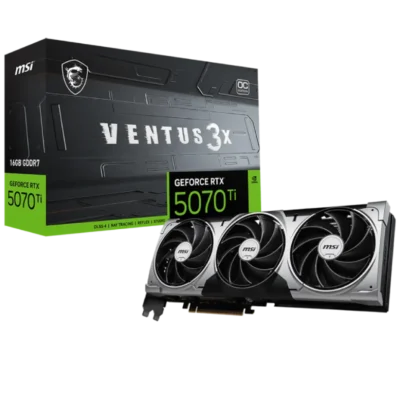 کارت گرافیک ام اس آی مدل MSI RTX 5070 Ti VENTUS 3X OC 16GB