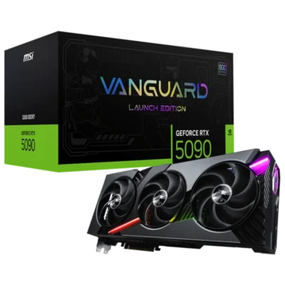 کارت گرافیک ایسوس مدل MSI RTX 5090 VANGUARD SOC LAUNCH EDITION 32GB