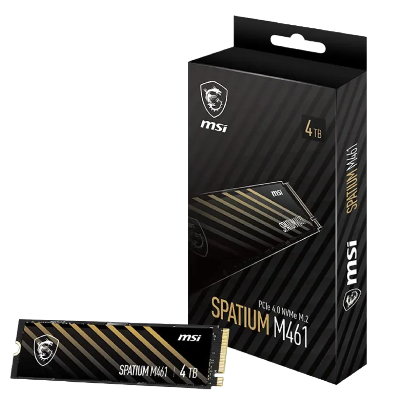اس اس دی اینترنال ام‌اس‌ای مدل MSI SPATIUM M461 4TB