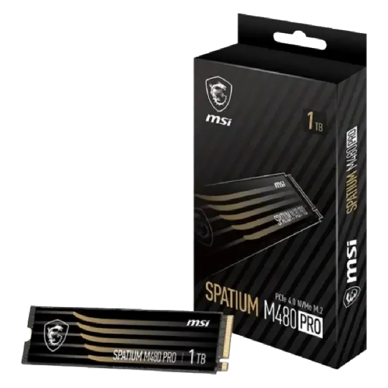 اس اس دی اینترنال ام‌اس‌ای مدل MSI SPATIUM M480 PRO 1TB