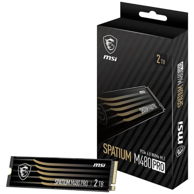 اس اس دی اینترنال ام‌اس‌ای مدل MSI SPATIUM M480 PRO 2TB