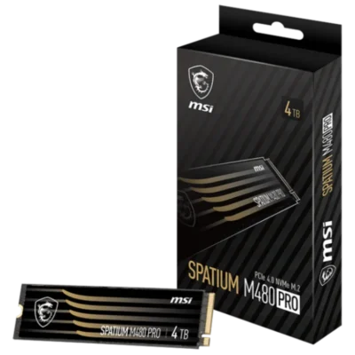 اس اس دی اینترنال ام‌اس‌ای مدل MSI SPATIUM M480 PRO 4TB