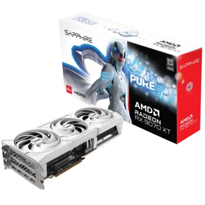 کارت گرافیک سافایر مدل SAPPHIRE PURE Radeon RX 9070 XT 16GB