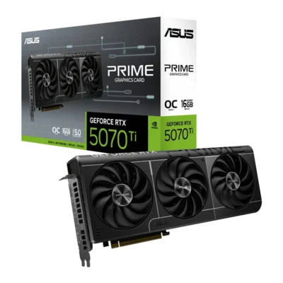 کارت گرافیک ایسوس مدل ASUS PRIME RTX 5070 Ti OC 16GB