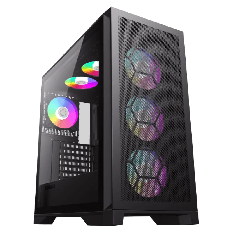 کیس گیم مکس مدل GameMax Leader Black