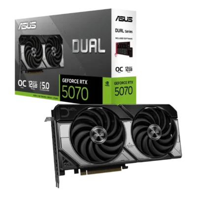 کارت گرافیک ایسوس مدل ASUS Dual RTX 5070 OC 12GB