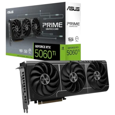 کارت گرافیک ایسوس مدل ASUS PRIME RTX 5060 Ti OC 16GB