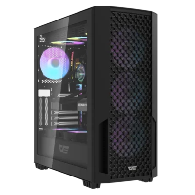 کیس دارک فلش مدل DarkFlash DF2100 Black