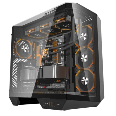 کیس دارک فلش مدل DarkFlash DY470 Black