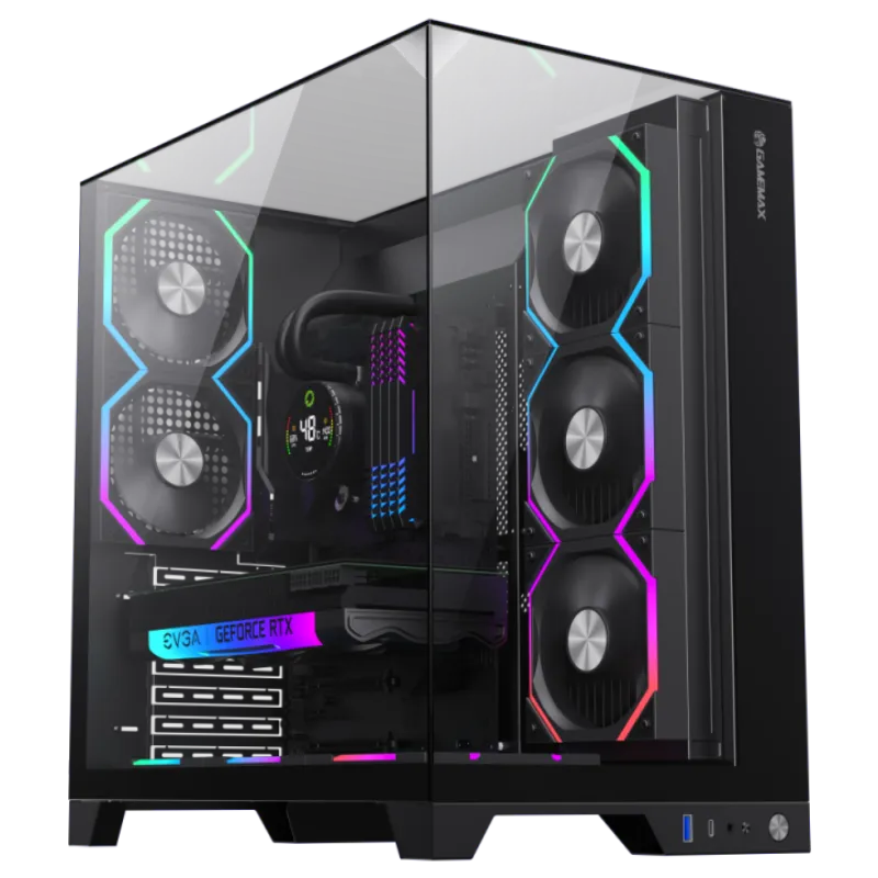 کیس گیم مکس مدل GameMax Infinity Pro Black