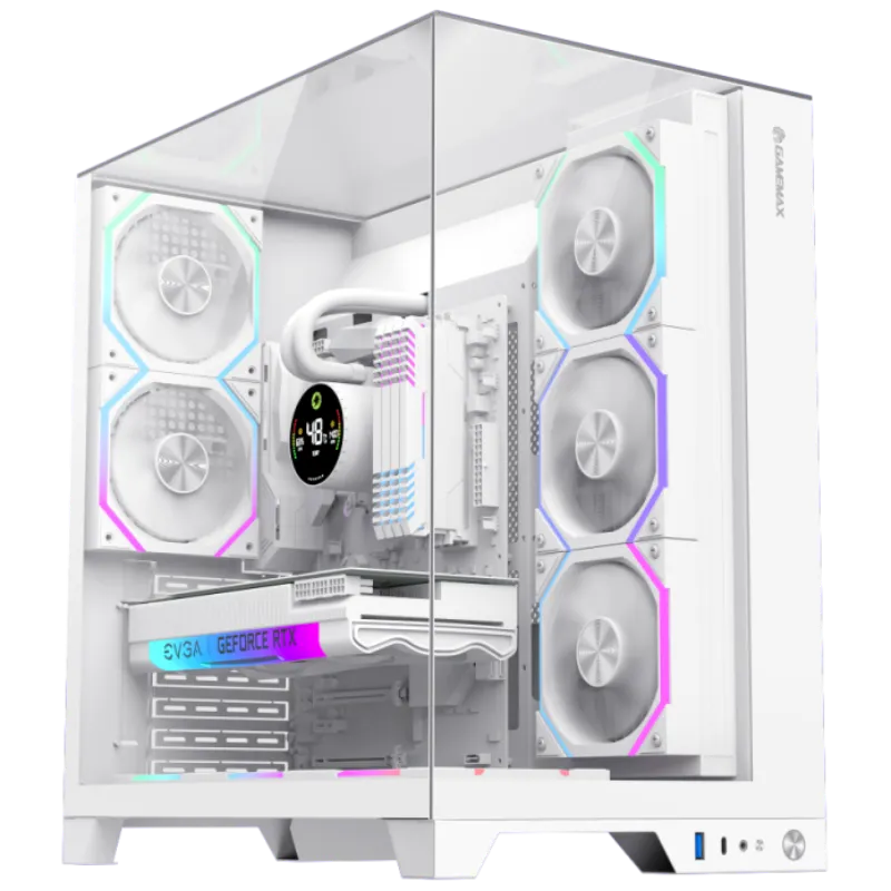 کیس گیم مکس مدل GameMax Infinity Pro White