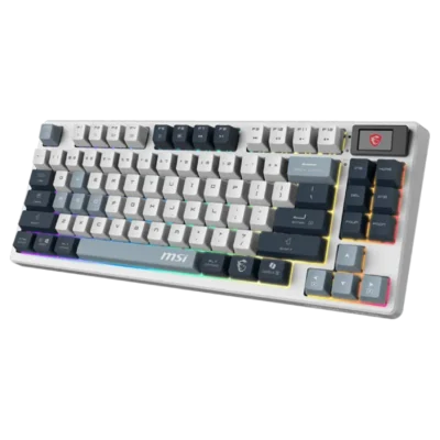 کیبورد بی سیم گیمینگ ام اس آی مدل MSI FORGE GK600 TKL SKY