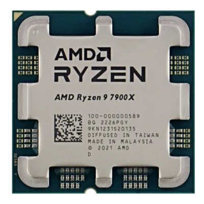 پردازنده مرکزی ای ام دی مدل AMD RYZEN 9 7900X TRAY