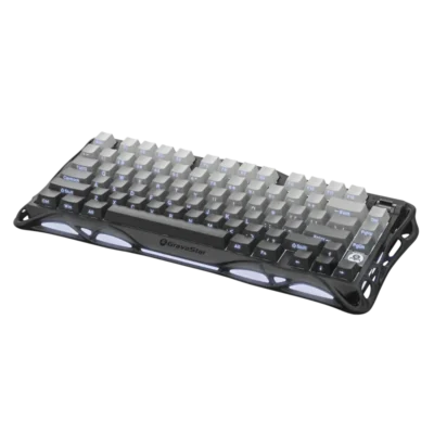کیبورد بی سیم گیمینگ گراواستار مدل GravaStar Mercury K1 - Gradient Black