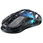 موس گیمینگ گراواستار مدل GravaStar Mercury M2 Transparent Black