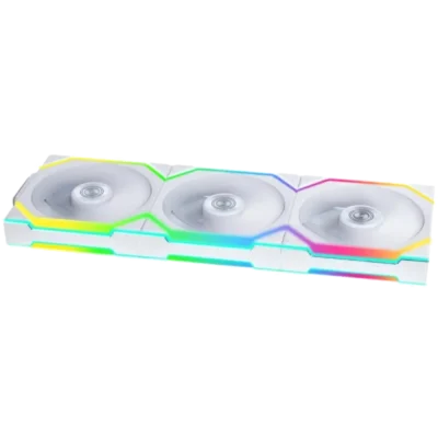 فن کیس لیان لی مدل LIAN LI UNI FAN SL120 REVERSE WIRELESS 3 in 1 White