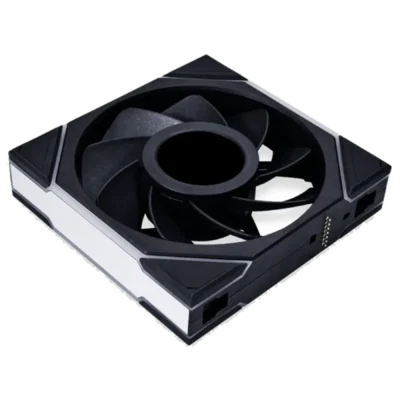 فن کیس لیان لی مدل LIAN LI UNI FAN TL120 LCD REVERSE WIRELESS 3 in 1 Black