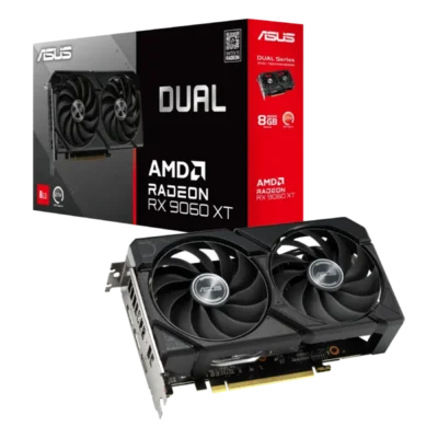 کارت گرافیک ایسوس مدل ASUS DUAL RX 9060 XT 8GB OC