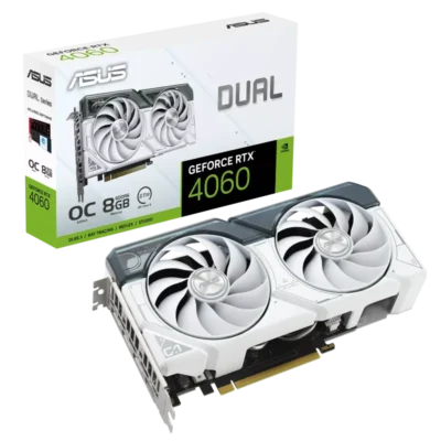 کارت گرافیک ایسوس مدل ASUS Dual RTX 4060 OC 8GB White