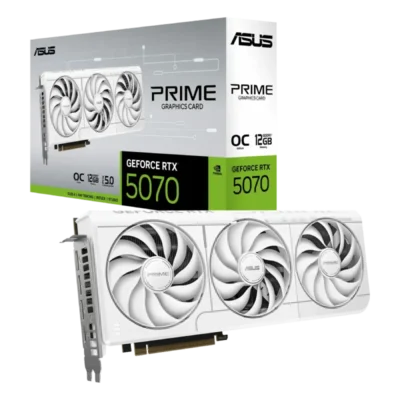 کارت گرافیک ایسوس مدل ASUS PRIME RTX 5070 OC 12GB White