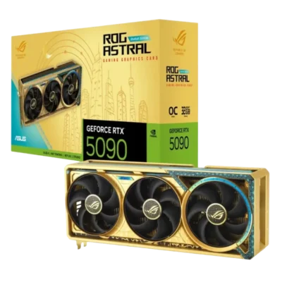 کارت گرافیک ایسوس مدل ASUS ROG ASTRAL RTX 5090 Dhahab OC 32GB