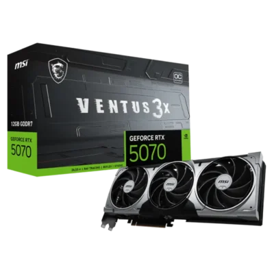 کارت گرافیک ام اس ای مدل MSI RTX 5070 12G Ventus 3X OC