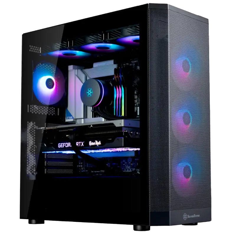 کیس سیلور استون مدل SilverStone FARA 514X Black