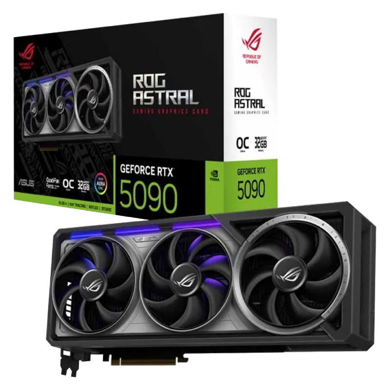 کارت گرافیک ایسوس مدل ASUS ROG ASTRAL RTX 5090 BTF OC 32GB